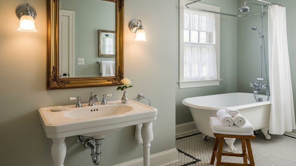 Vintage-Style Pedestal Sinks for Timeless Charm