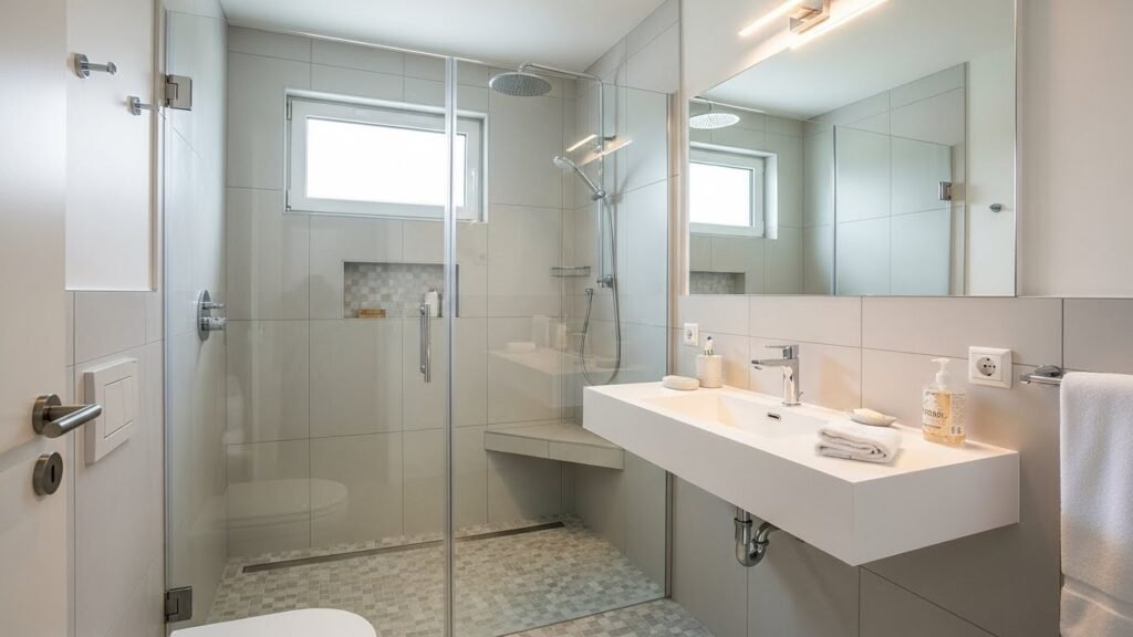 Why Walk-In Showers Shine in Small Bathrooms