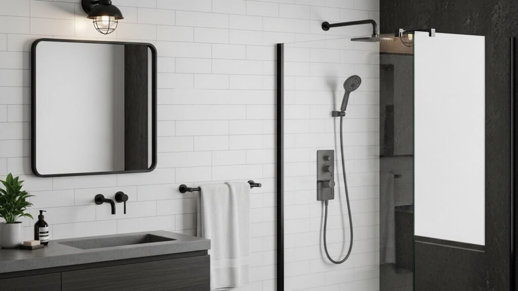 Add Matte Black Hardware for Industrial Chic