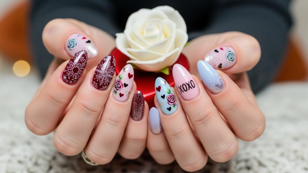 February Nail Designs