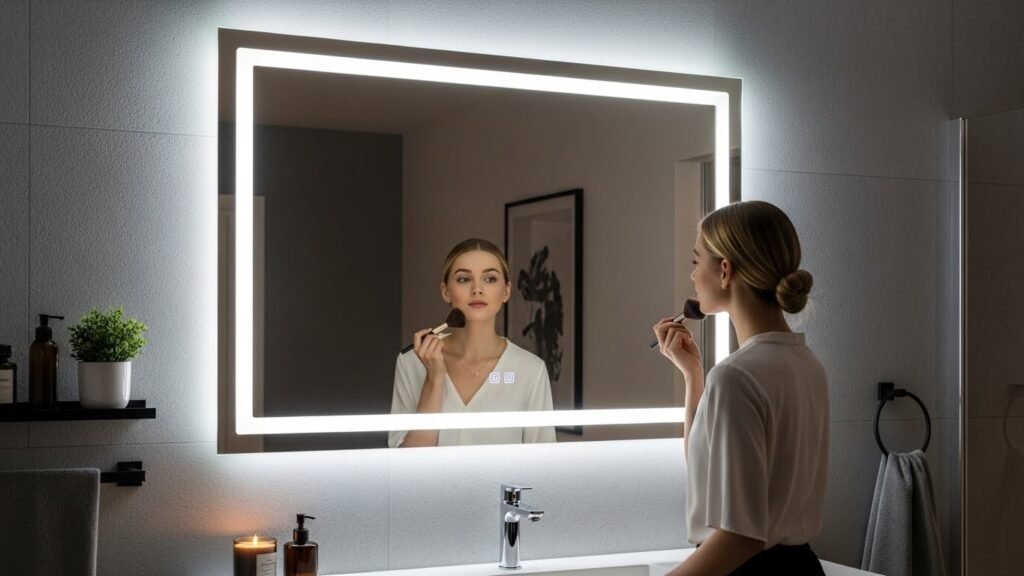 LED-Lit Mirrors for Functional Glamour
