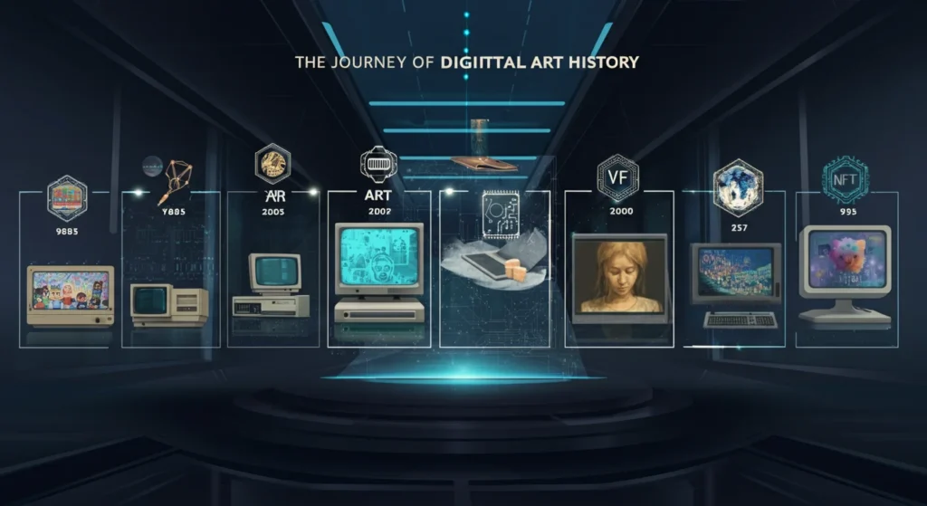 The Journey of Digital Art History