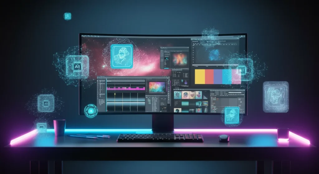 Modern Creative Software Tools and AI Integration