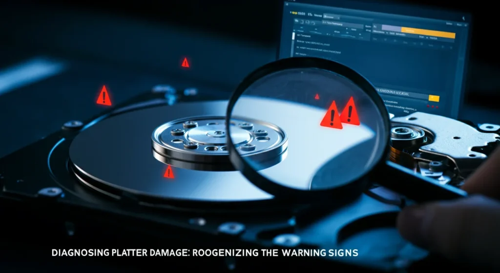 Diagnosing Platter Damage: Recognizing the Warning Signs