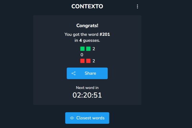 Contexto Answer 1094: Master Today’s Challenge (September 16, 2025)