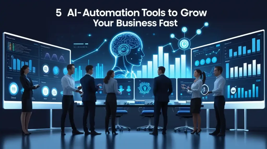 5 AI Automation Tools to Grow Your Business Fast