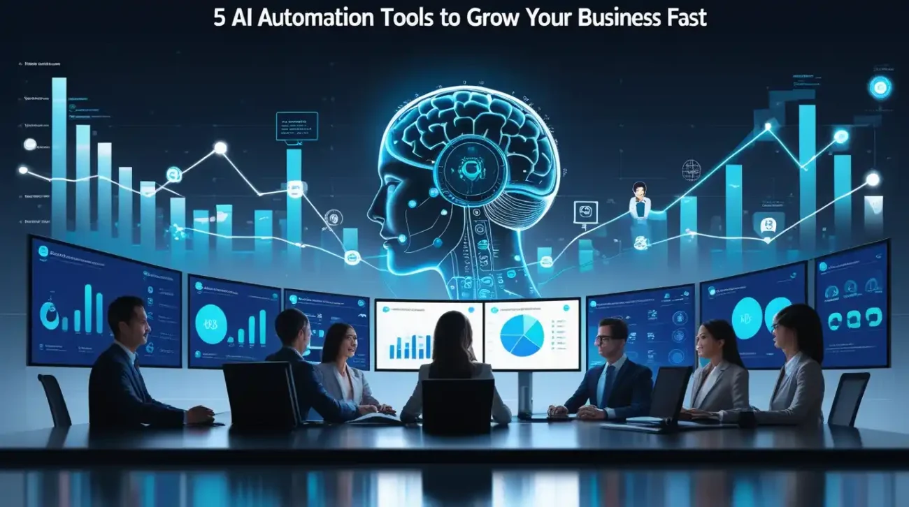 5 AI Automation Tools to Grow Your Business Fast