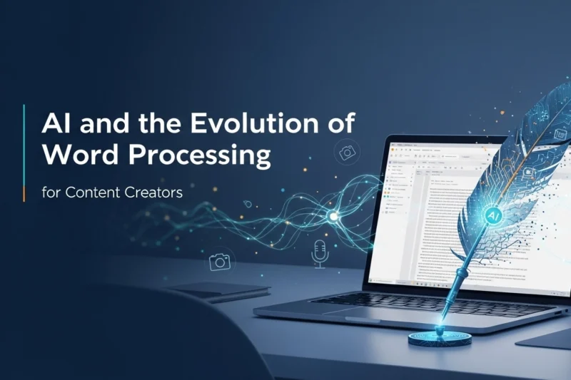 AI and the Evolution of Word Processing for Content Creators