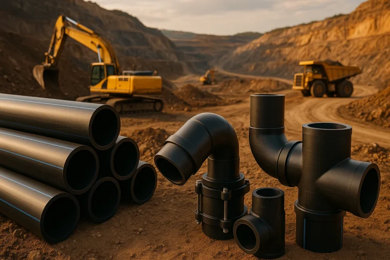 Role of HDPE Pipes and Fittings in Mining Operations
