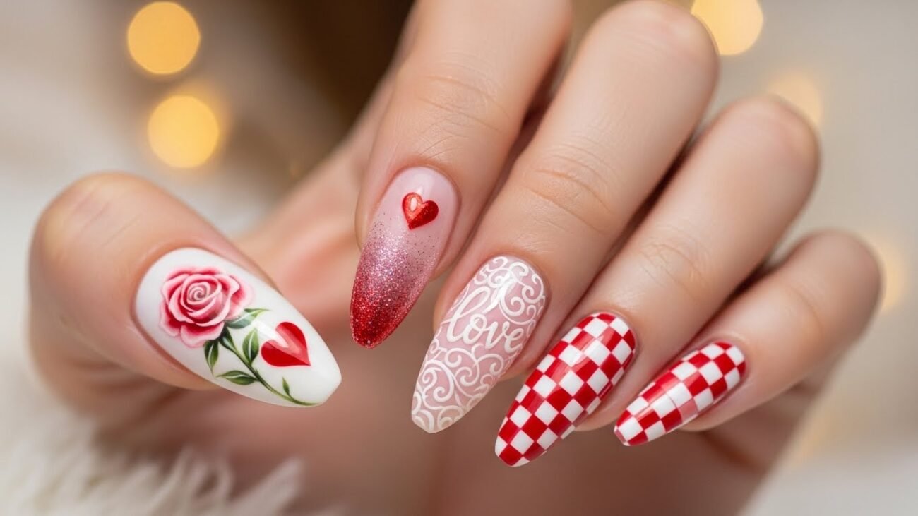 Valentine Nail Ideas