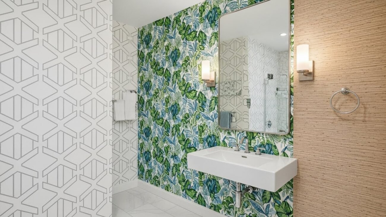 Bathroom Wallpaper Ideas